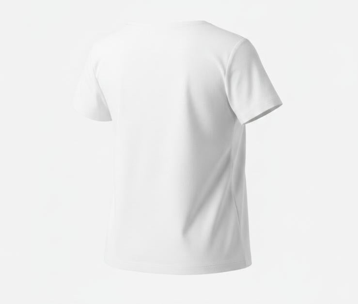 Women's White Box Crew T Shirt