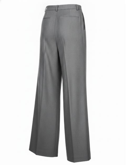 Women's Gray Wide Column Pant