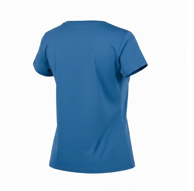 Women's Blue V Neck T Shirt