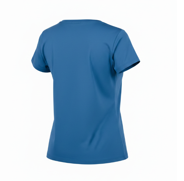 Blue V Neck T Shirt