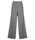 Women's Gray Wide Column Pant - Gray