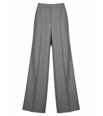 Women's Gray Wide Column Pant