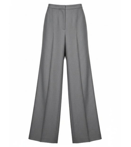 Women's Gray Wide Column Pant