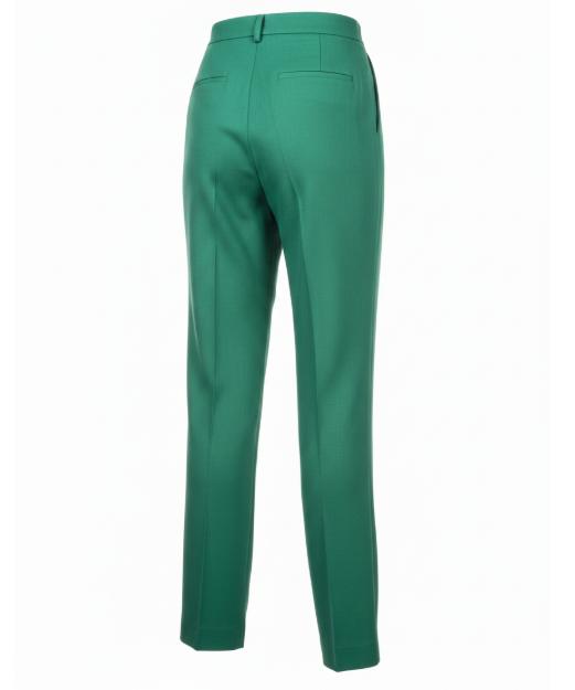 Women's Green High Waist Pant