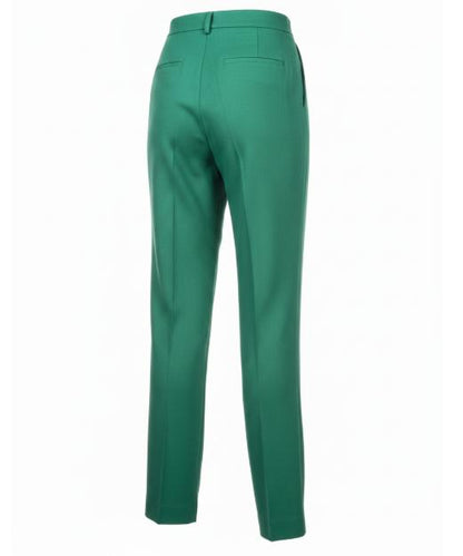 Women's Green High Waist Pant