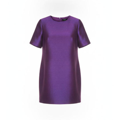 Women's Purple Shift Mini Dress