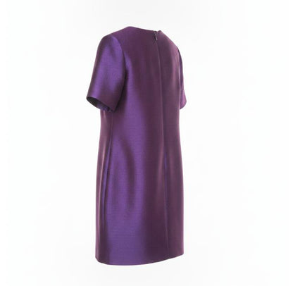 Women's Purple Shift Mini Dress