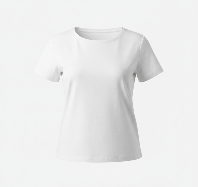 White Box Crew T Shirt