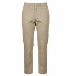Women's Beige Taper Crop Pant - Beige